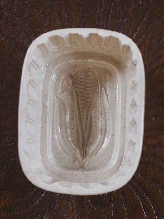 Antique Jelly Mould - Corn on the Cob Motif