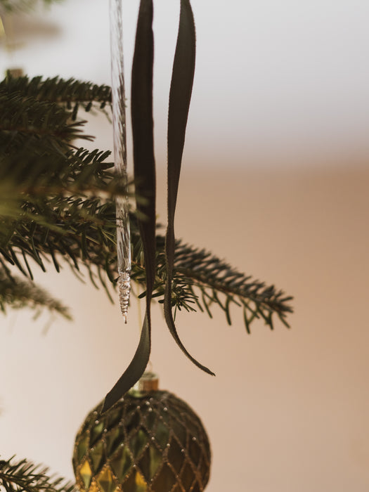 Vintage Crystal Glass Chandelier Icicles - Set of 10 (Set 2 of 3)