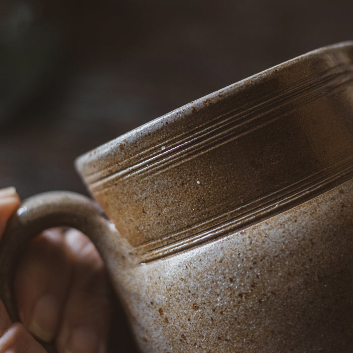 Vintage Stoneware Jug Pitcher