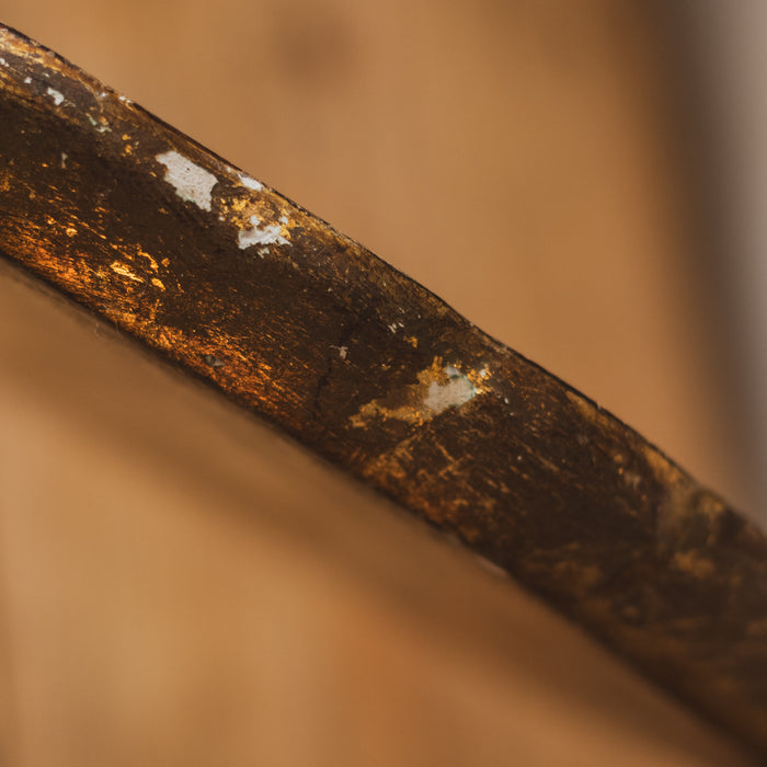 Vintage Italian Papier Mâché Tray by Vero Legno - Gold, Green & Blue