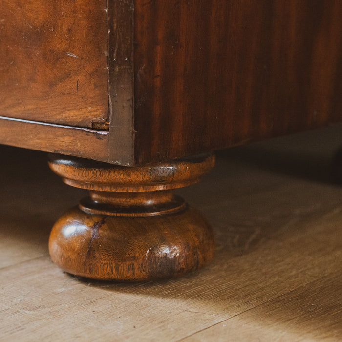Large Antique Victorian Chest of Drawers - Beautifully Restored Solid Wood with Original Patina