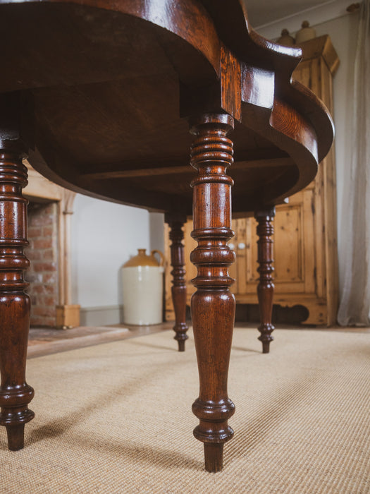 French 19th Century Pine Cafe Table