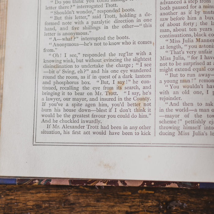 Dickens Work’s - Five Leather-Bound Editions