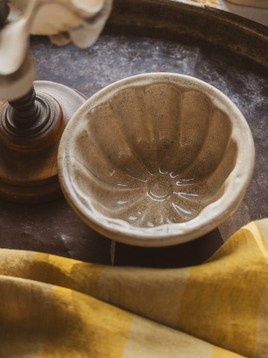 Antique Victorian Ironstone Pudding Dish / Mould