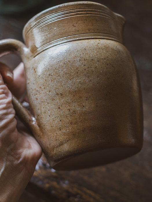 Vintage Stoneware Jug Pitcher