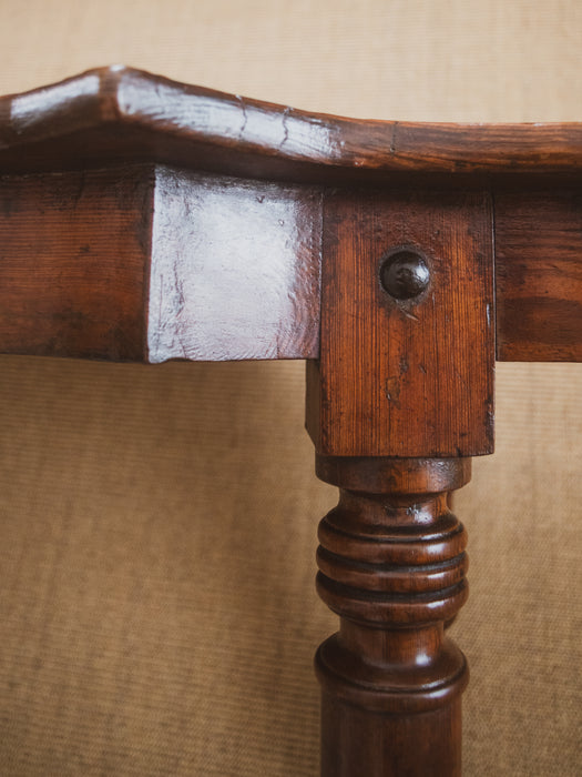 French 19th Century Pine Cafe Table