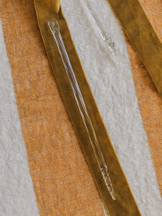 Vintage Crystal Glass Chandelier Icicles - Set of 10 (Set 2 of 3)