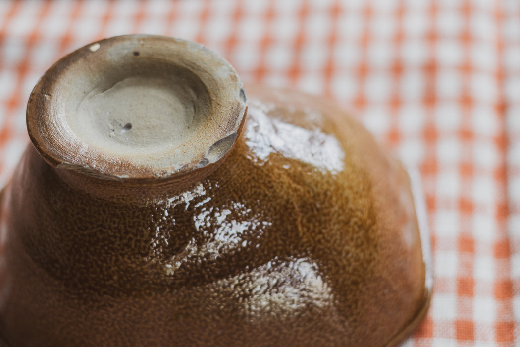 Small Antique Victorian Salt-Glazed Jelly Mould - Pineapple Motif