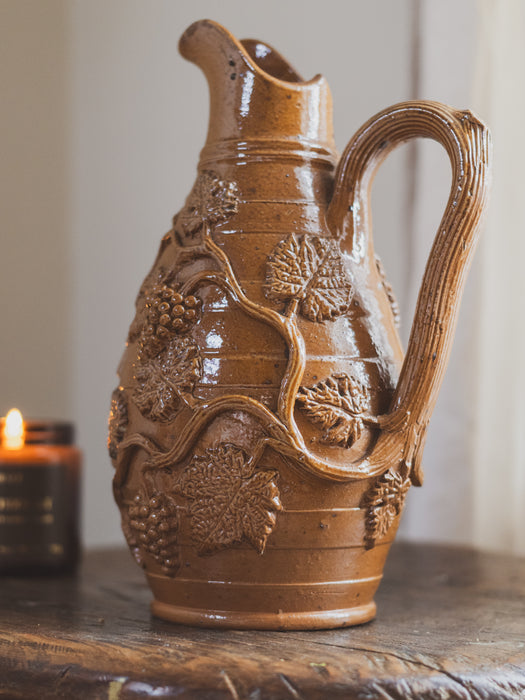 Antique Salt Glazed 19th Century Jug