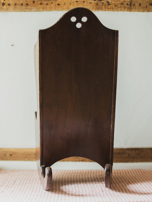 19th Century Mahogany Child’s Rocking Lambing Chair
