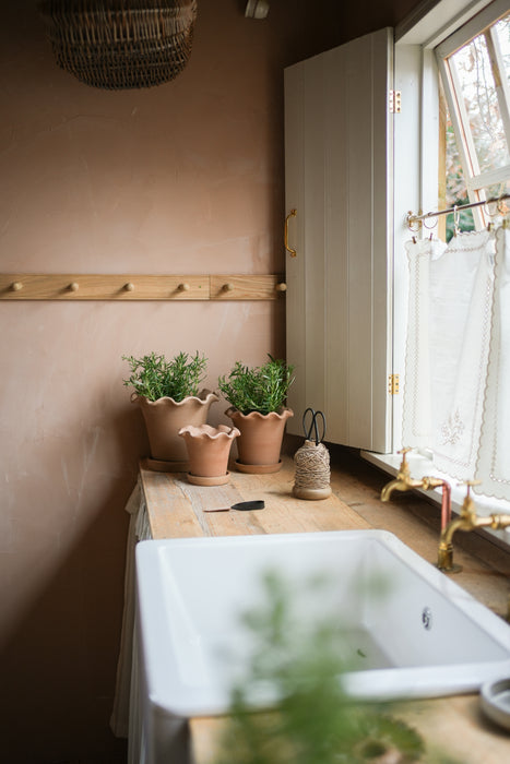 The Frilly Plant Pot Set of Three