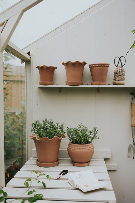 The Frilly Plant Pot Set of Three
