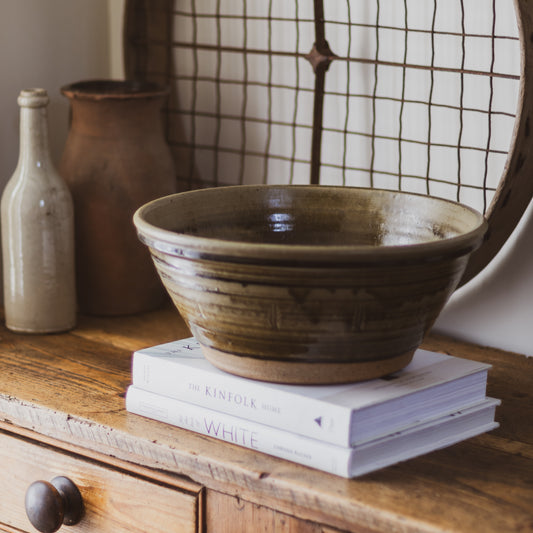 Large Vintage Studio Pottery Bowl