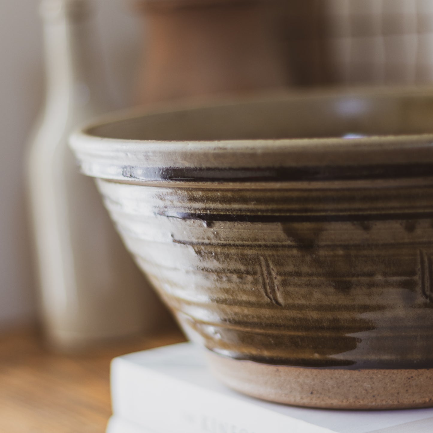 Large Vintage Studio Pottery Bowl