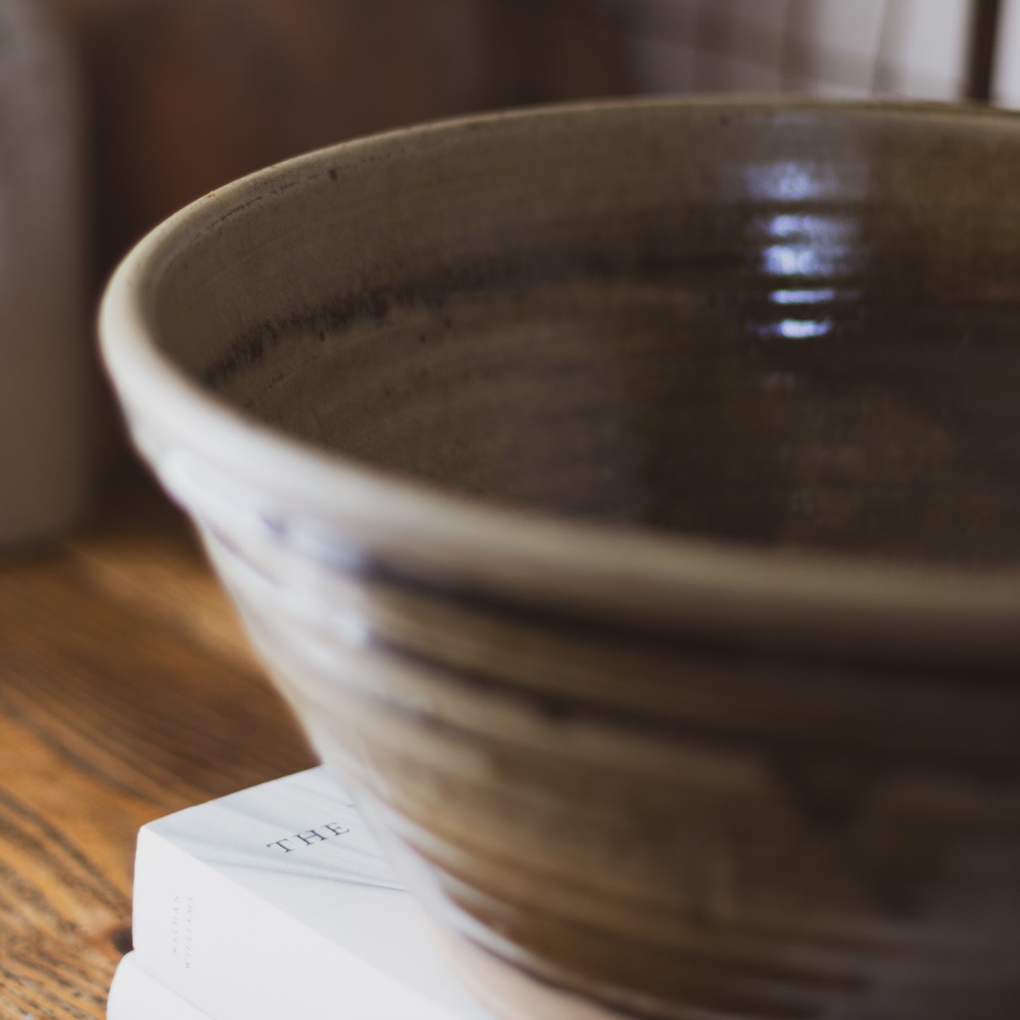 Large Vintage Studio Pottery Bowl