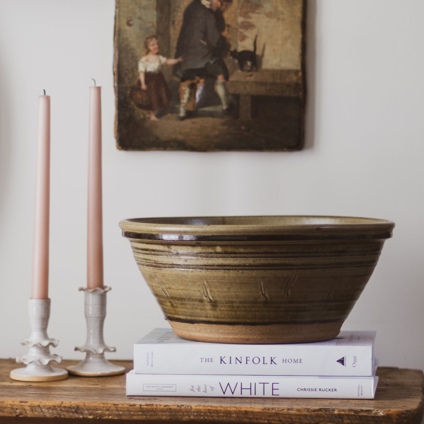 Large Vintage Studio Pottery Bowl