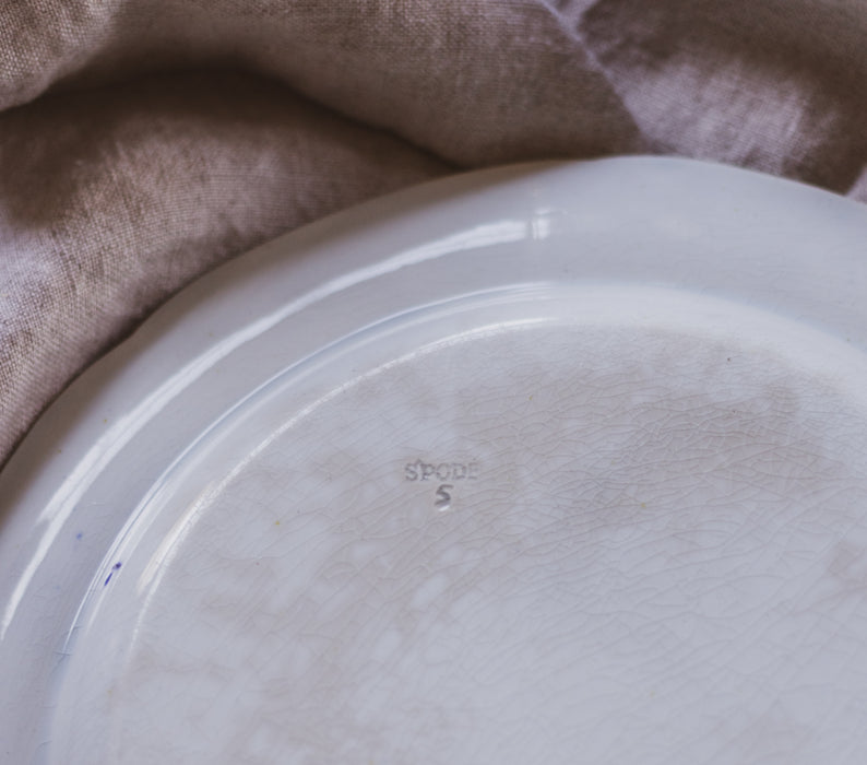19th Century Spode Blue & White Side Plate