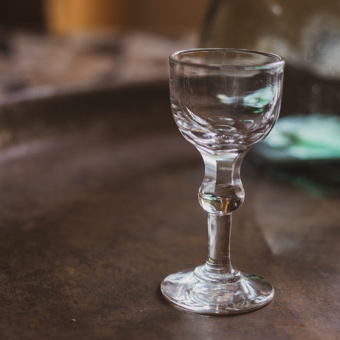 Six 19th Century French Liqueur or Spirit Glasses - Circa 1830