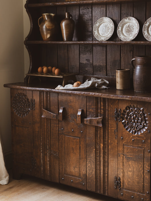 Vintage Arts & Crafts Oak Dresser by Jack Grimble of Cromer (Norfolk)