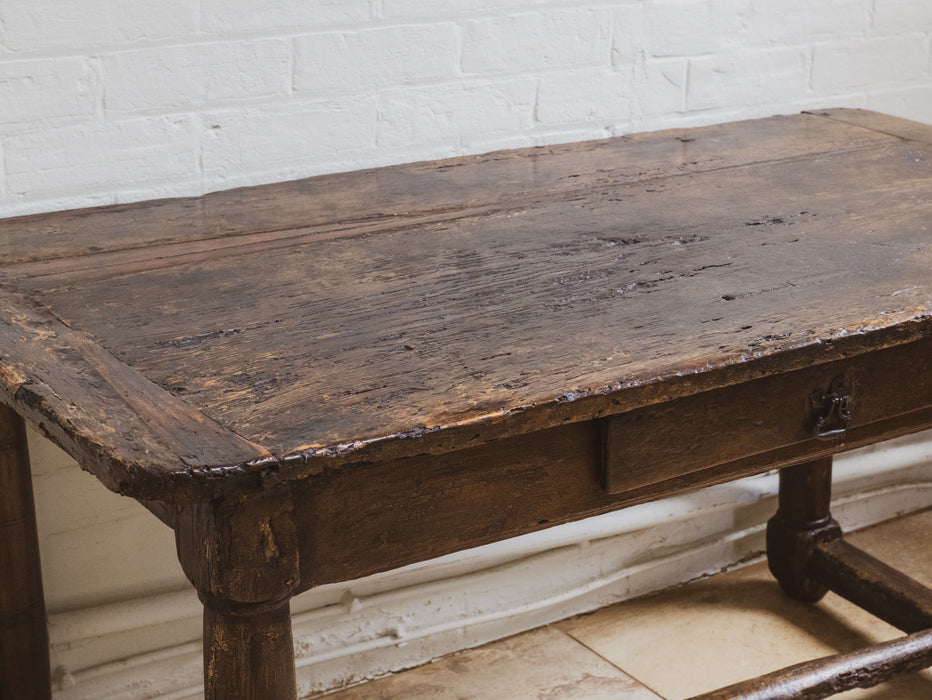 Antique 17th Century Franco-Flemish Walnut Refectory Table