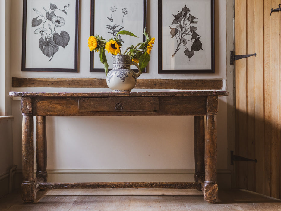 Antique 17th Century Franco-Flemish Walnut Refectory Table