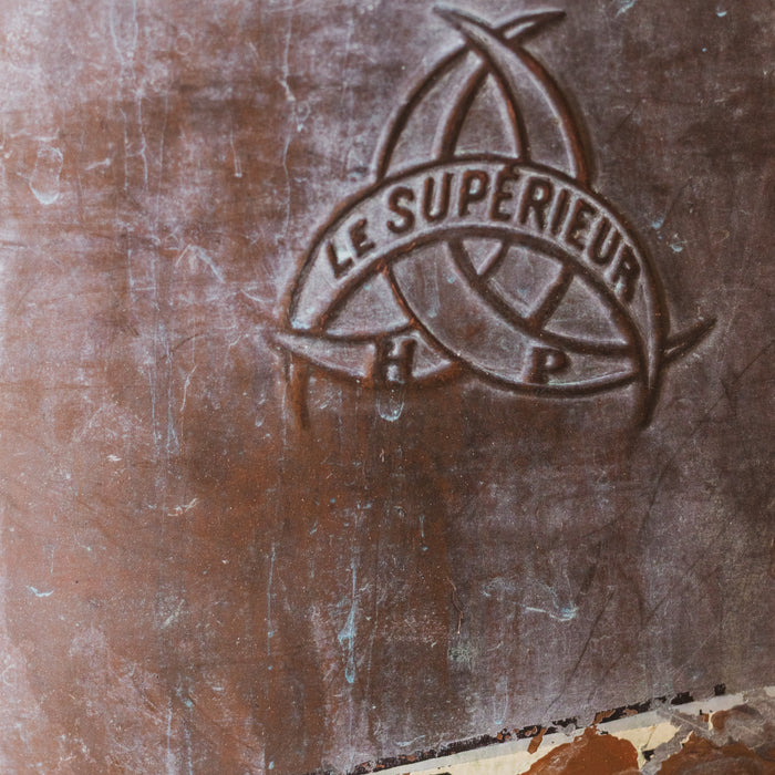 French Vintage Crop Sprayer - "Le Supérieur" Industrial Copper Canister