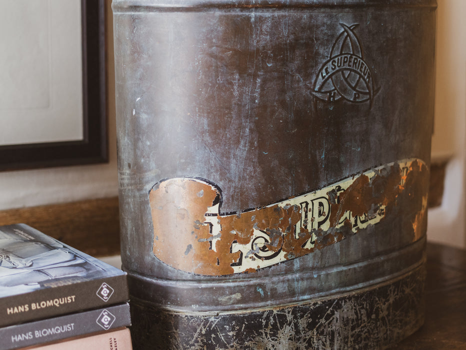 French Vintage Crop Sprayer - "Le Supérieur" Industrial Copper Canister