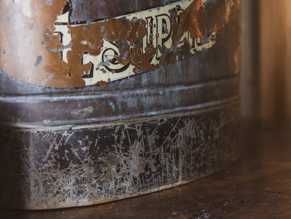French Vintage Crop Sprayer - "Le Supérieur" Industrial Copper Canister