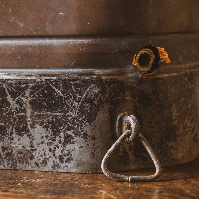 French Vintage Crop Sprayer - "Le Supérieur" Industrial Copper Canister