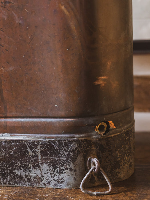 French Vintage Crop Sprayer - "Le Supérieur" Industrial Copper Canister