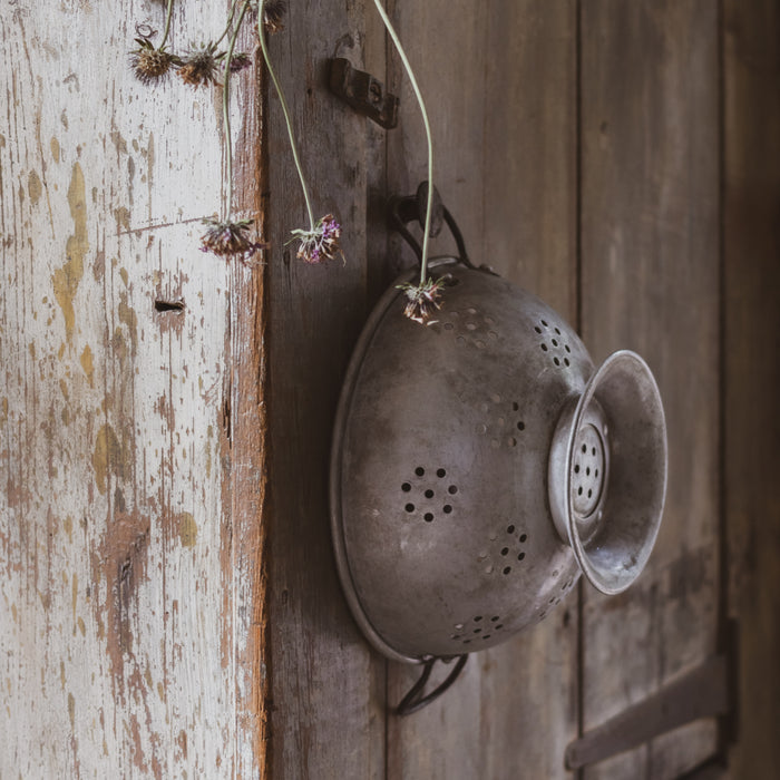 Vintage Metal Colander