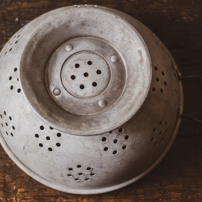 Vintage Metal Colander