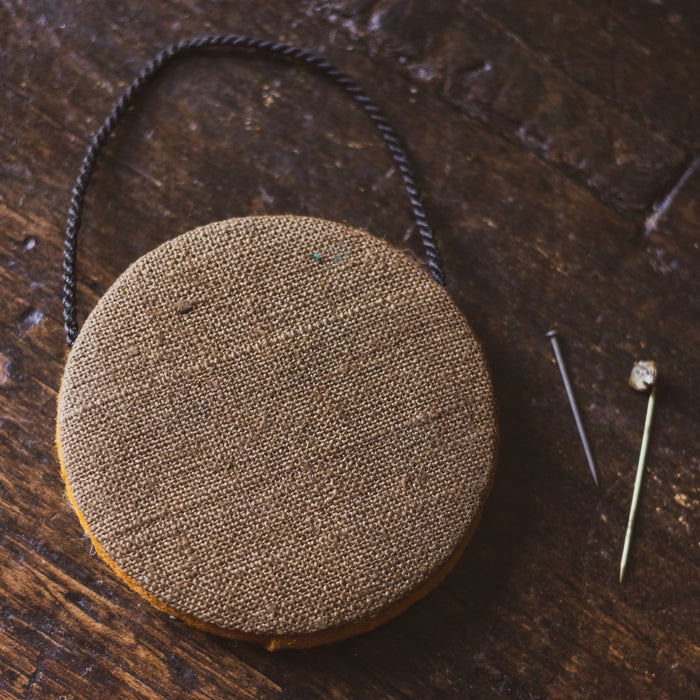 Antique Embroidered Pin Cushion