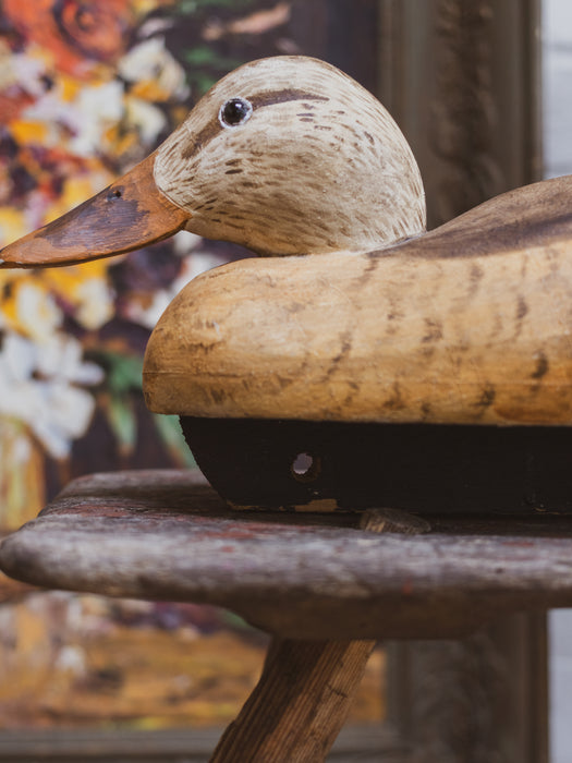 Large Naïve Folky Primitive Decoy Duck