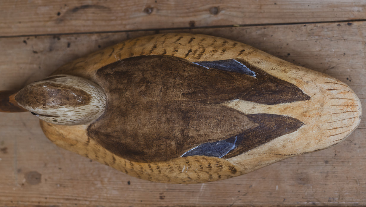 Large Naïve Folky Primitive Decoy Duck