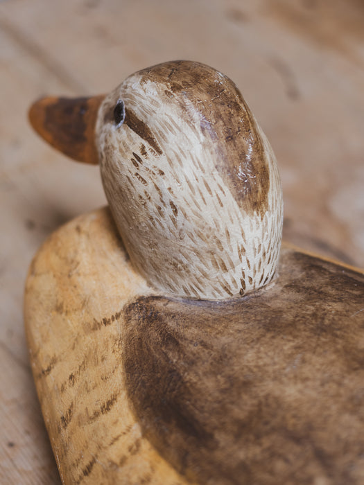 Large Naïve Folky Primitive Decoy Duck