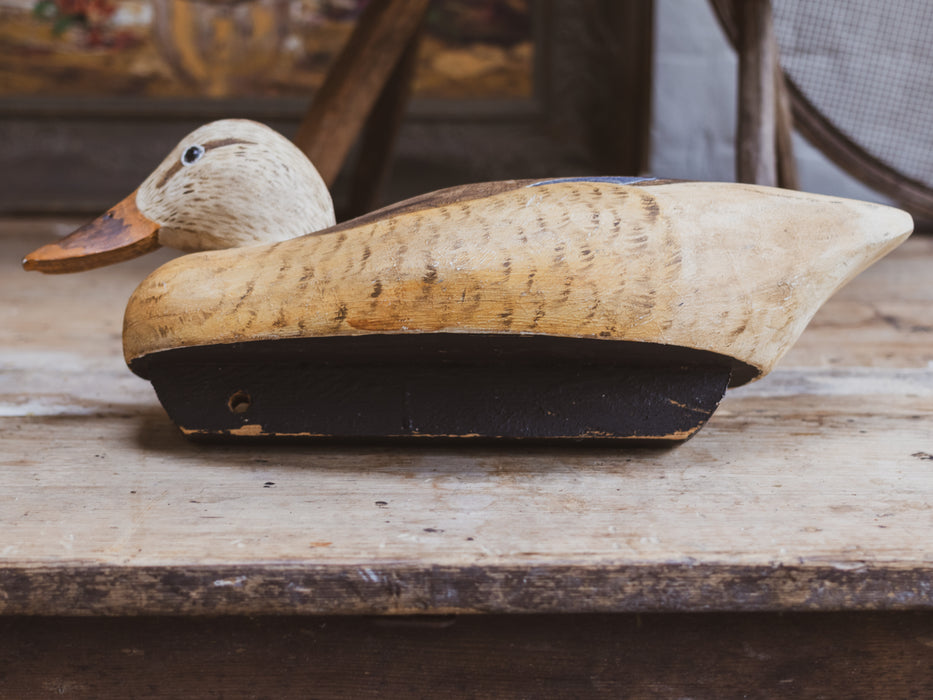 Large Naïve Folky Primitive Decoy Duck