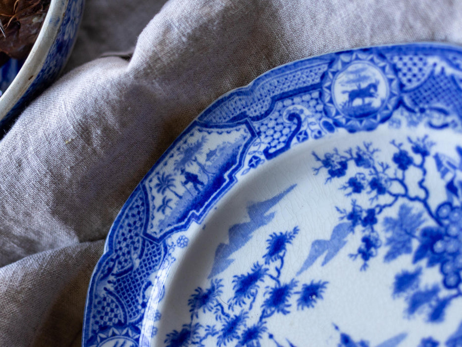 19th Century Spode Blue & White Side Plate